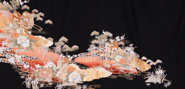 No.144 牡丹二御所車