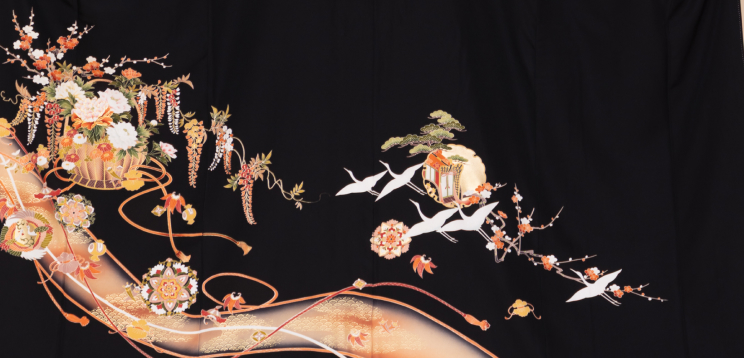 No.145 藤二花かご